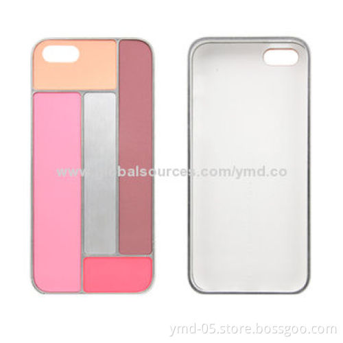PC/Aluminum Shell Cases for iPhone 5S with Eyeshadow Box Design